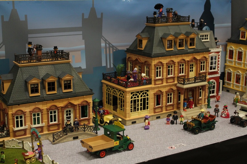Fond diorama pour playmobil dominique bethune 1900 mary poppins