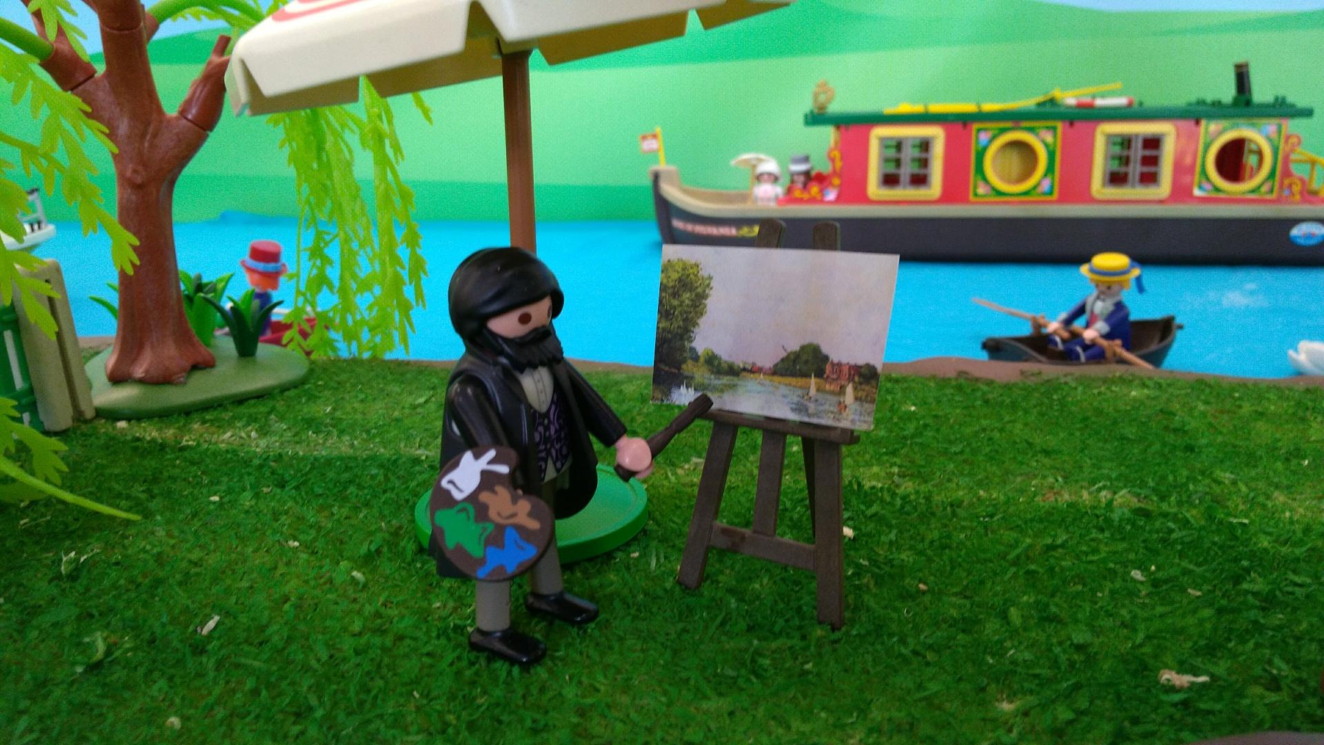 Playmobil alfred sisley dominique bethune exposition bougival