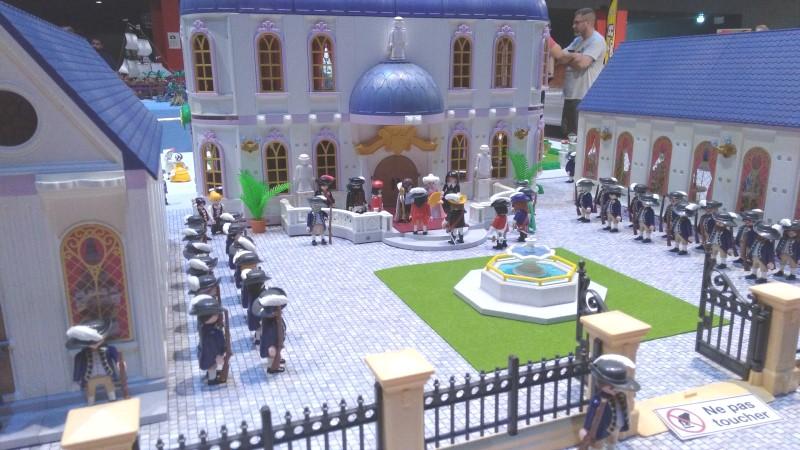 tapis de sol pavés pour diorama playmobil